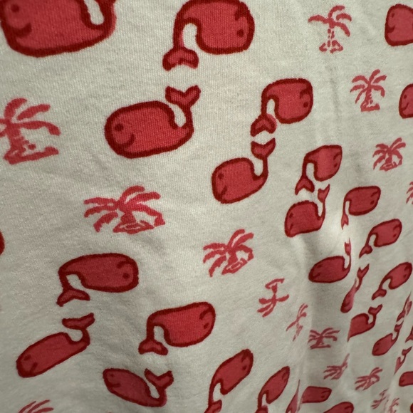 Roller Rabbit Pink Whale Patterned PJ Set - Picture 4 of 7